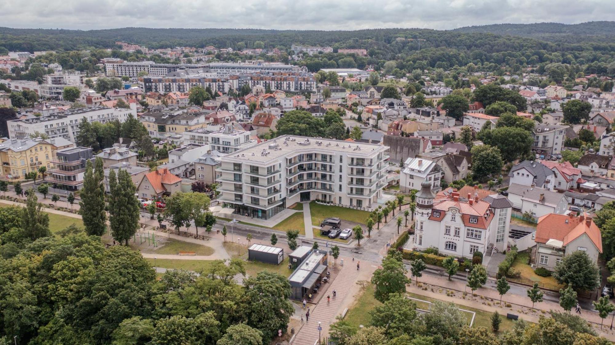 Apartament Amber & Calm Euronia Miedzyzdroje Buitenkant foto